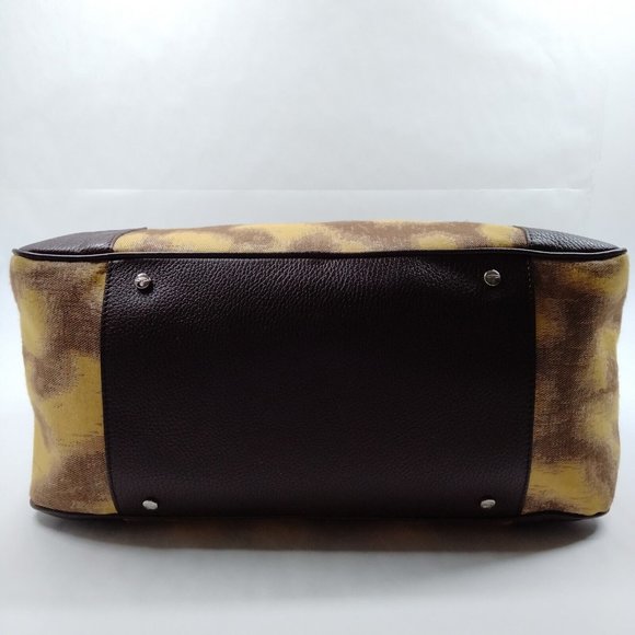 Vivienne Westwood Hand Bag Brown Canvas 423289 - Picture 5 of 9